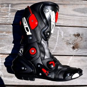 Sidi Vertigo Corsa Motorcycle Racing Boots Sz 43EU